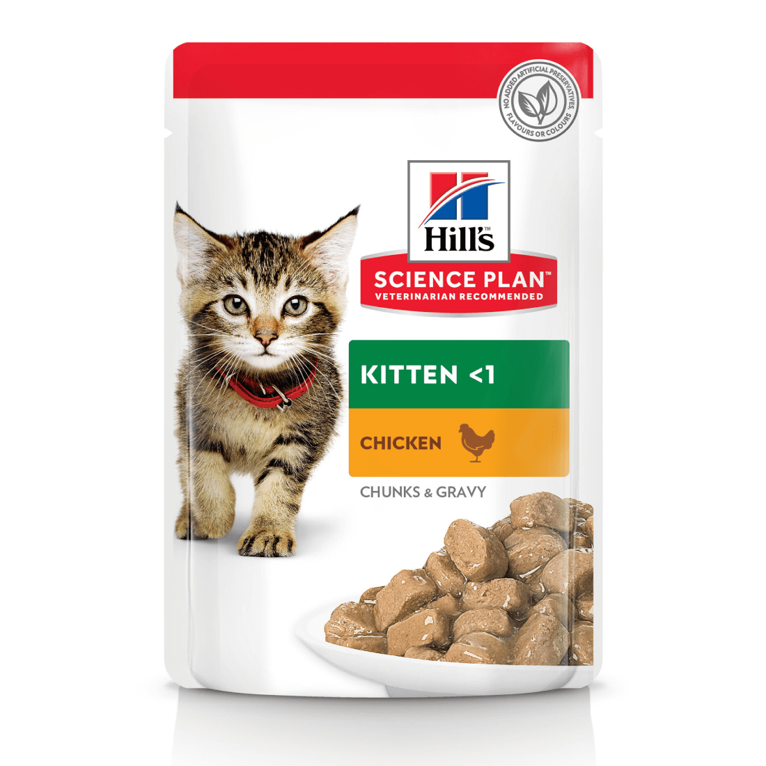 Hrana umeda pentru pisici Hill's Kitten cu pui 85g - Animax