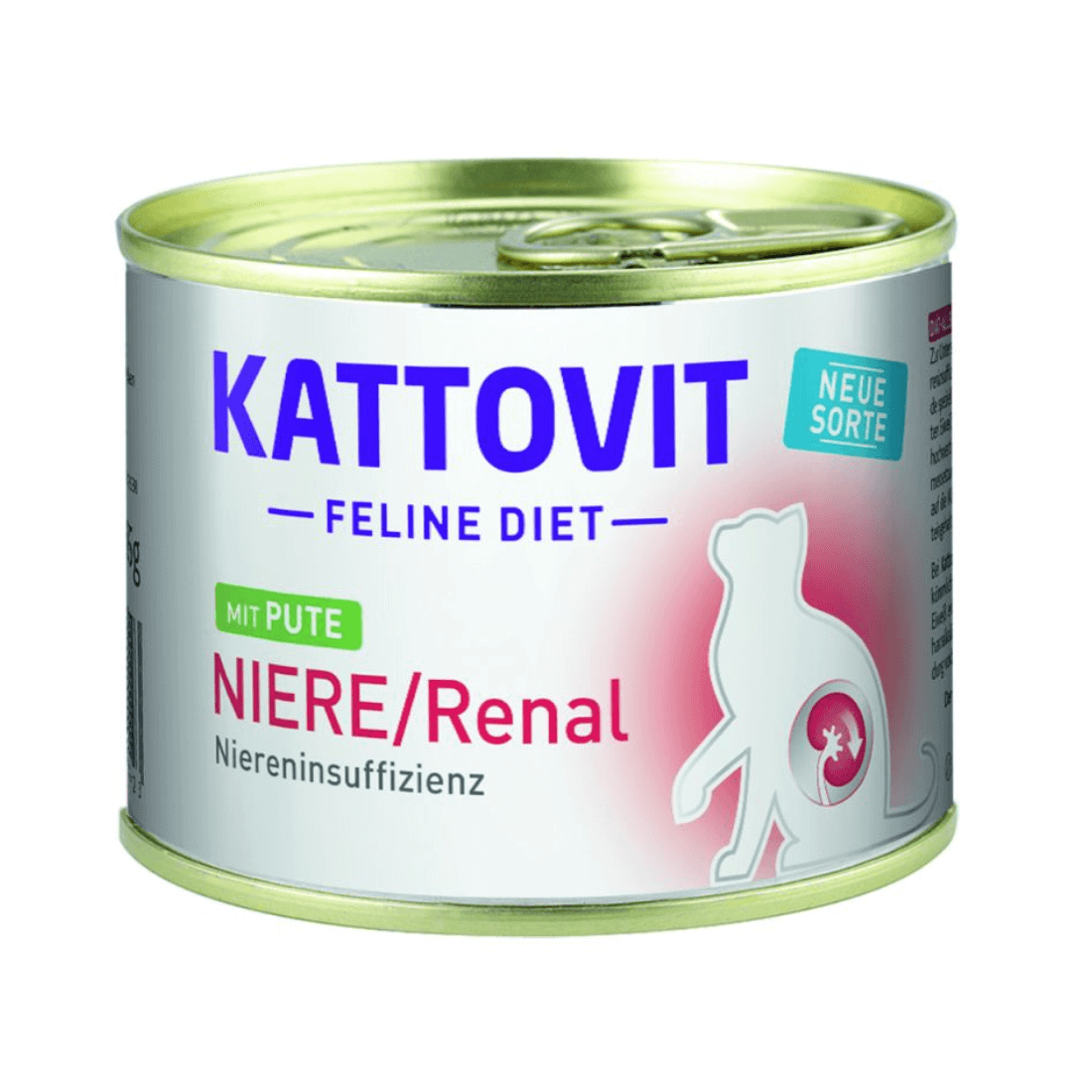 Hrana umeda pentru pisici Kattovit Renal Curcan 185g - Animax