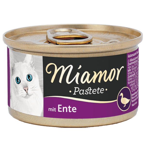 Hrana umeda pentru pisici Miamor Pate Rata 85g - Animax