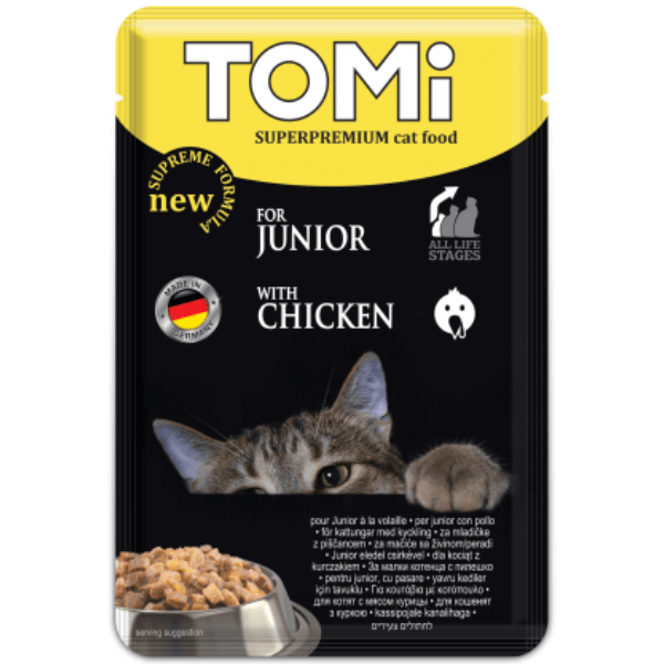 Hrana umeda pentru pisici Tomi Junior 100g - Animax