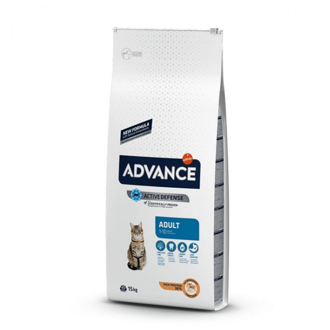 Hrana uscata pentru pisici Advance Cat cu pui si orez 15 kg - Animax