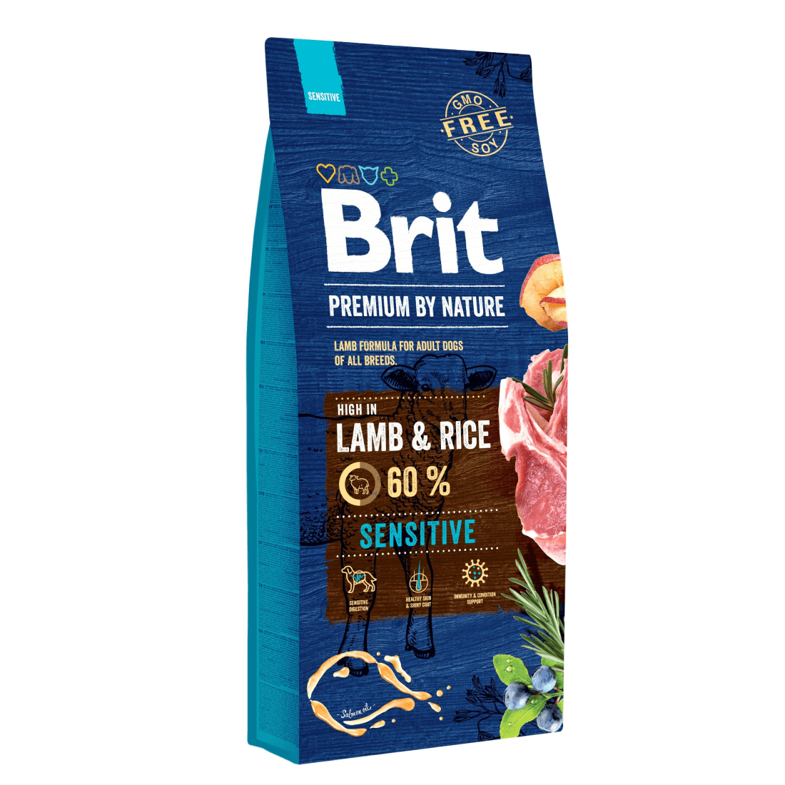 Hrana uscata pentru caini Brit Premium by Nature Sensitive Miel 15 kg - Animax