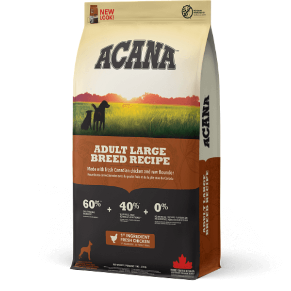 Hrana uscata pentru caini Acana Heritage Adult Large Breed 17 kg - Animax