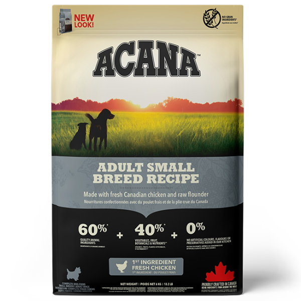 Hrana uscata pentru caini Acana Dog Adult Small Breed 6 kg - Animax