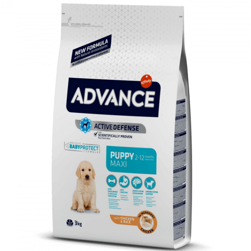Hrana uscata pentru caini Advance Dog Maxi Puppy Protect 3kg - Animax