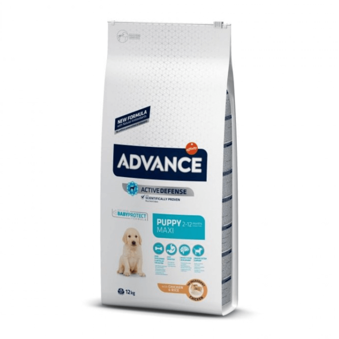 Hrana uscata pentru caini Advance Dog Maxi Puppy Protect 12 kg - Animax