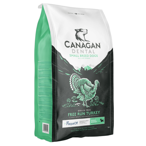 Hrana uscata pentru caini Canagan Grain Free Small Breed Dental 2kg - Animax