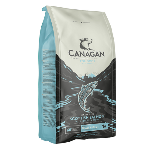 Hrana uscata pentru caini Canagan Grain Free Small Breed Somon 2kg - Animax