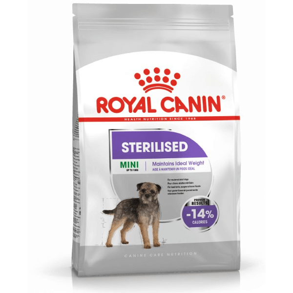 Hrana uscata pentru caini Royal Canin CCN Adult Mini Sterilised 8 kg - Animax