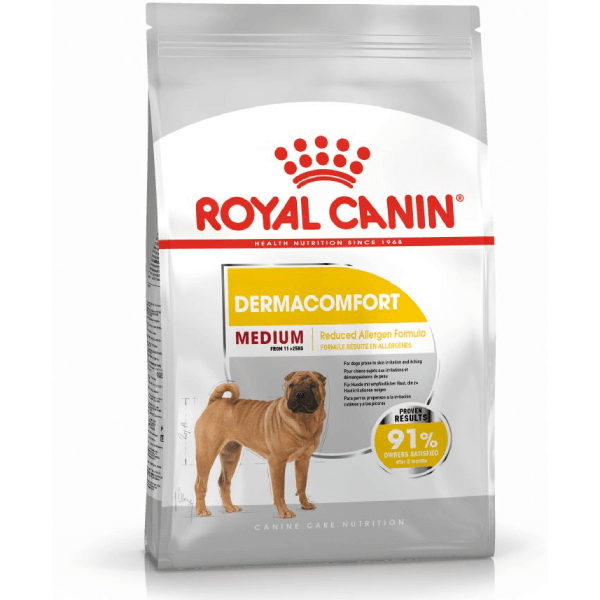 Hrana uscata pentru caini Royal Canin Medium Dermacomfort 3 kg - Animax