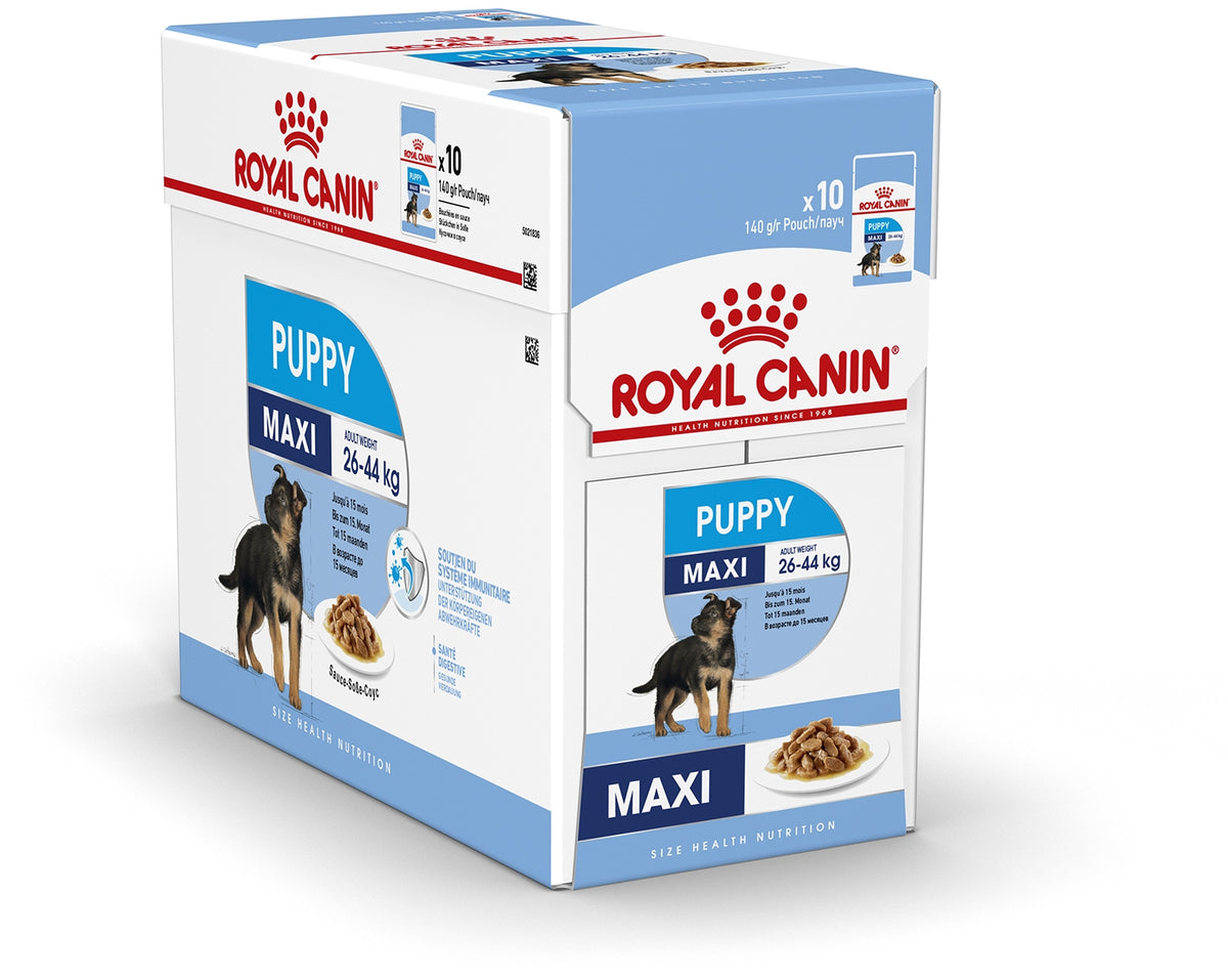 Hrana umeda pentru caini Royal Canin Maxi Puppy 140g - Animax