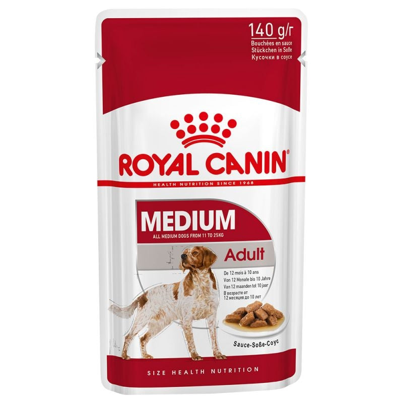 Hrana umeda pentru caini Royal Canin Medium Adult 140g - Animax
