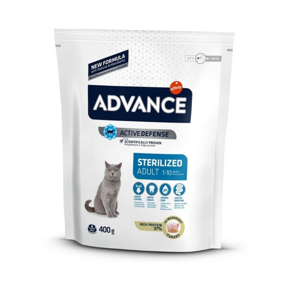 Hrana uscata pentru pisici Advance Cat Sterilizat 400g - Animax