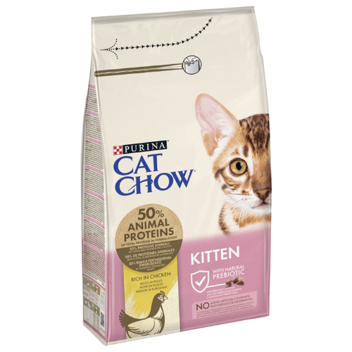 Hrana uscata pentru pisici Cat Chow Junior cu carne de pui 1.5 kg - Animax