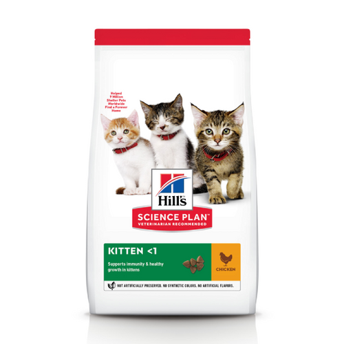 Hrana uscata pentru pisici Hill's Science Plan Kitten Pui 1.5kg - Animax