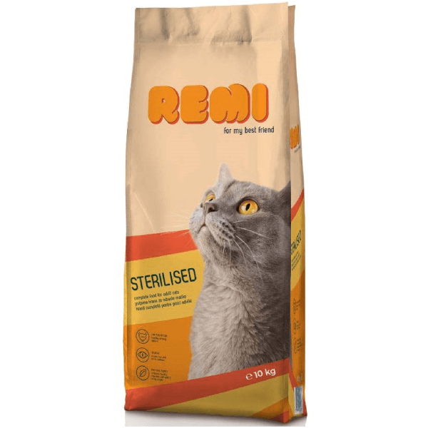 Hrana uscata pentru pisici Remi Sterilised 10kg - Animax