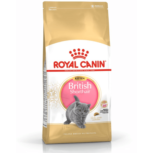 Hrana uscata pentru pisici Royal Canin British Shorthair Kitten 2kg - Animax