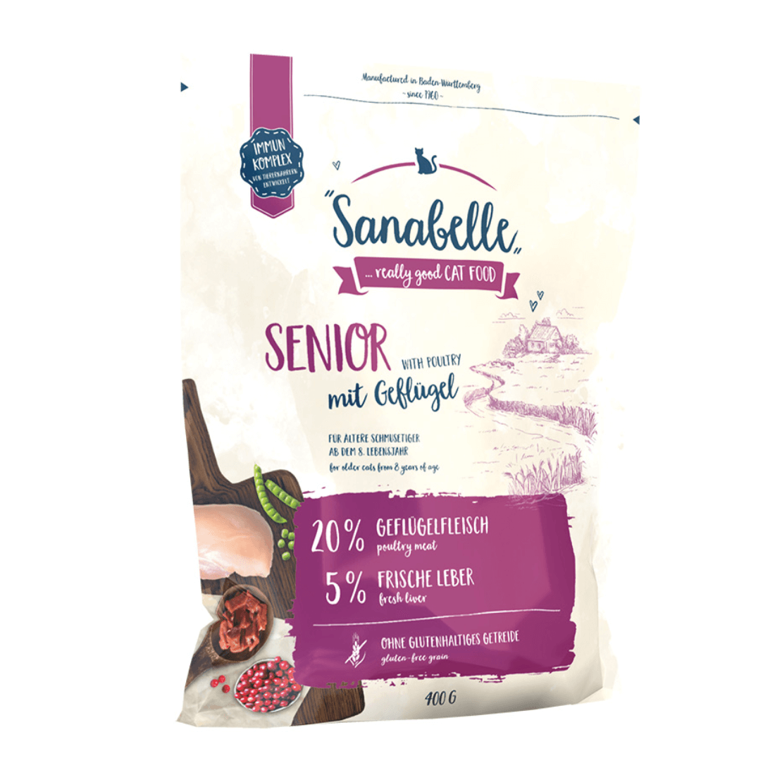 Hrana uscata pentru pisici Sanabelle Senior 400 g - Animax