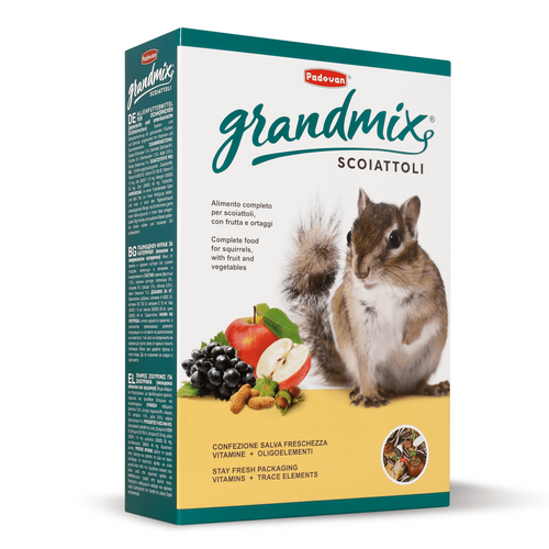 Hrana pentru veverite Padovan Grandmix Scoiattoli 750 g - Animax