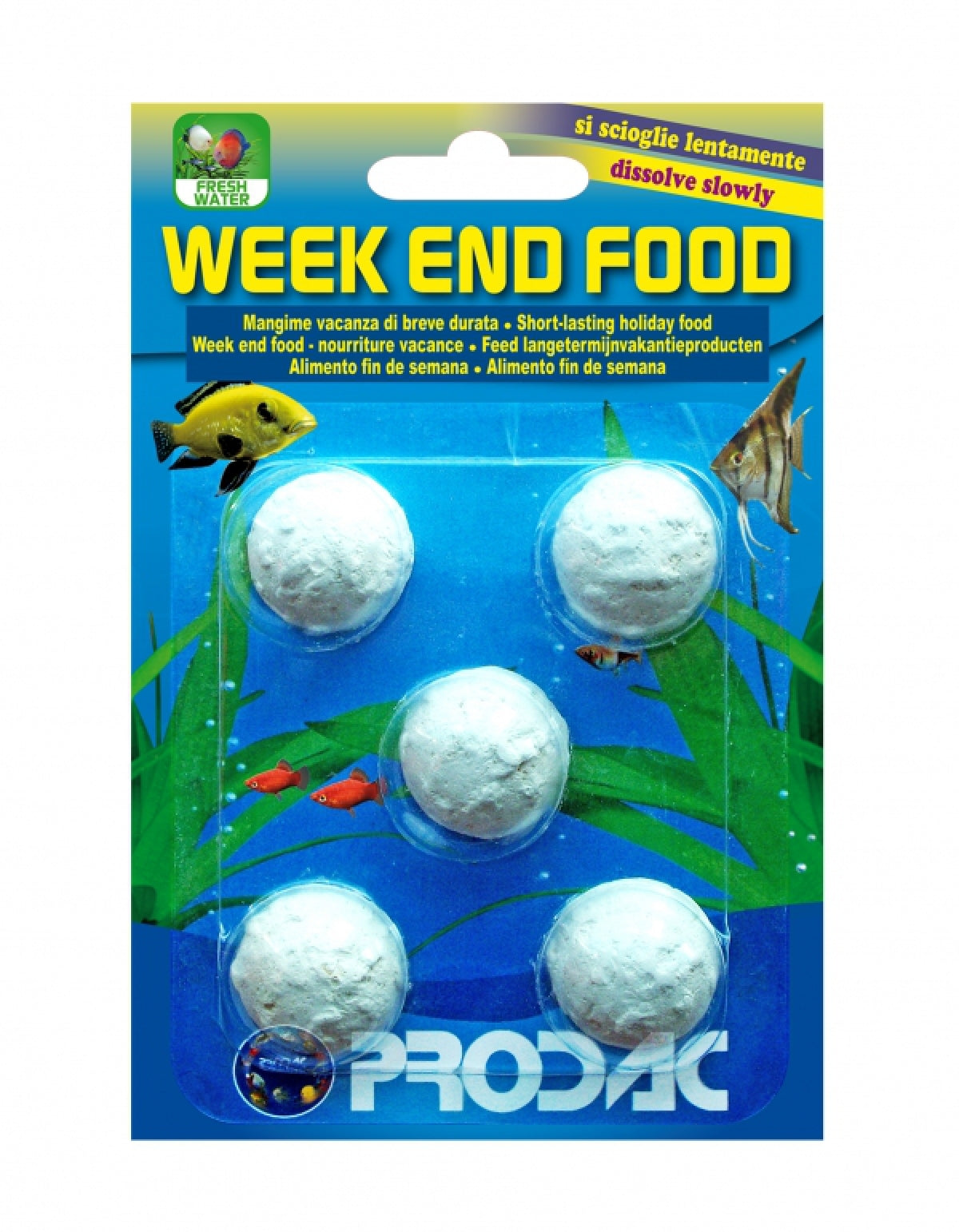 Hrana pentru pesti Prodac Weekend Food - Animax