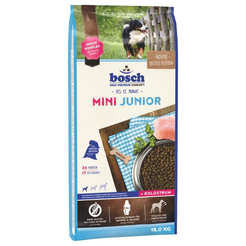 Hrana uscata pentru caini Bosch Mini Junior 15 kg - Animax