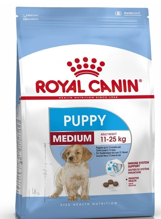 Hrana uscata pentru caini Royal Canin Medium Puppy 1 kg - Animax