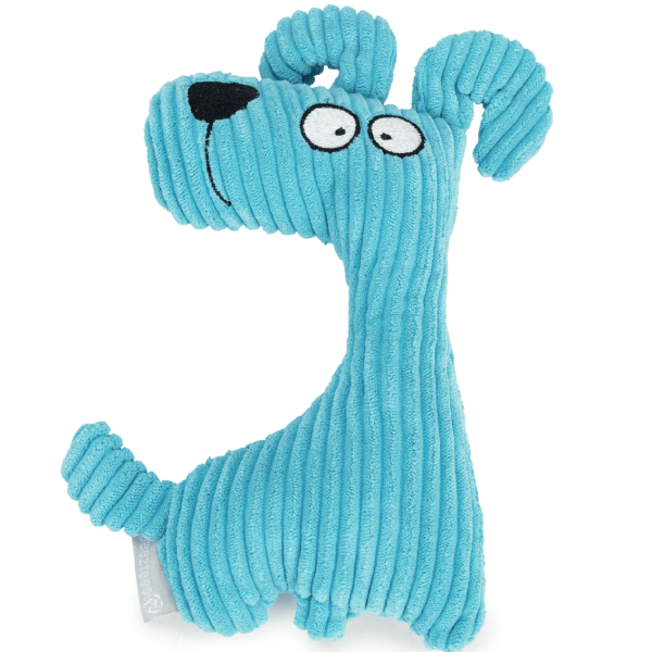 Jucarie pentru caini Beeztees Catel Plus Blue 23cm - Animax