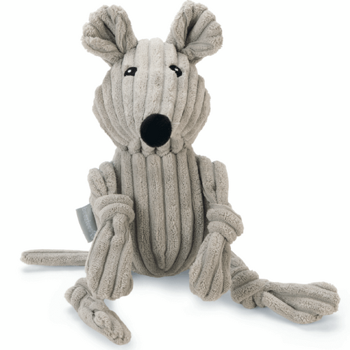 Jucarie pentru caini Beeztees Soarece Plus Grey 32cm - Animax