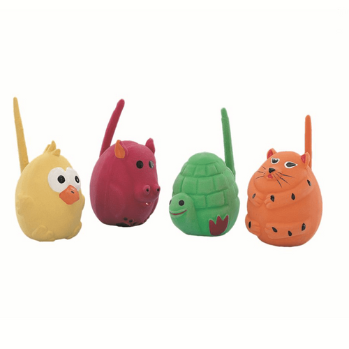 Jucarie pentru caini Nobby Animal latex 6 cm - Animax
