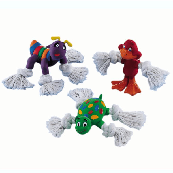 Jucarie pentru caini Nobby Animal & Sfoara 21cm - Animax
