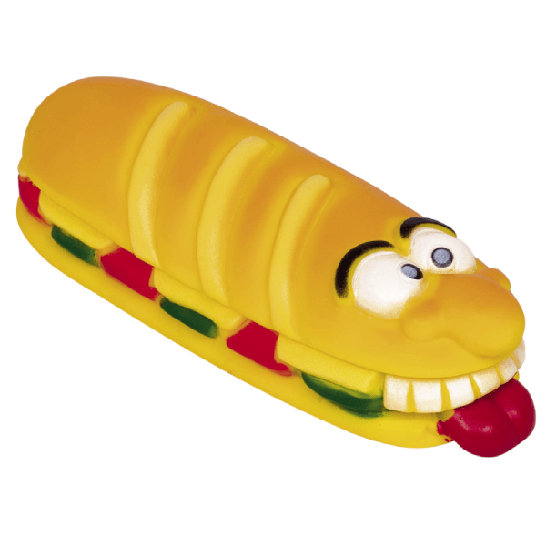 Jucarie pentru caini Nobby Sandwich Vinyl 19cm - Animax