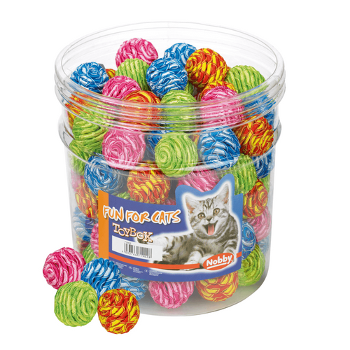 Jucarie pentru pisici Nobby Bila sfoara 3.5 cm - Animax