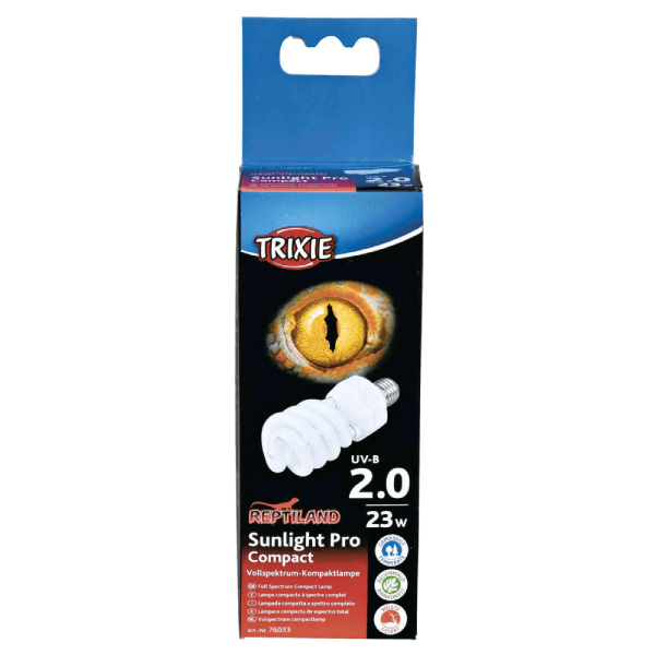 Lampa pentru terariu Trixie Sunlight Pro Compact 60x125mm 23W - Animax