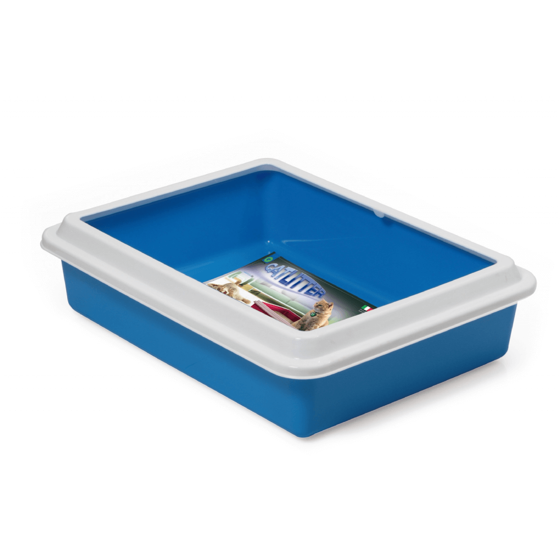 Litiera cu rama pentru pisici Geo 43.5 cm - Animax