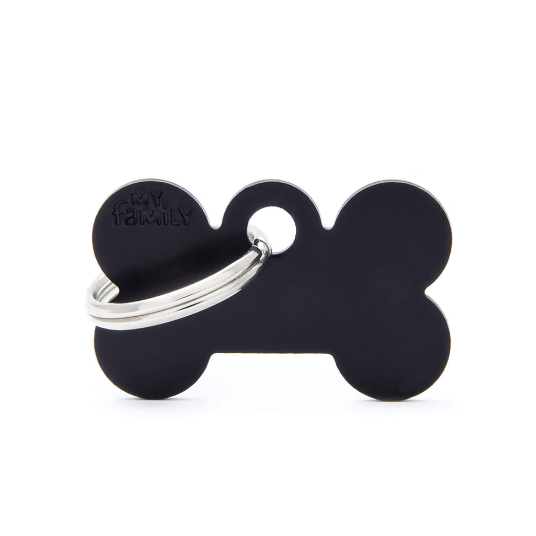 Medalion tag MyFamily Os Aluminiu S Black 54231 - Animax