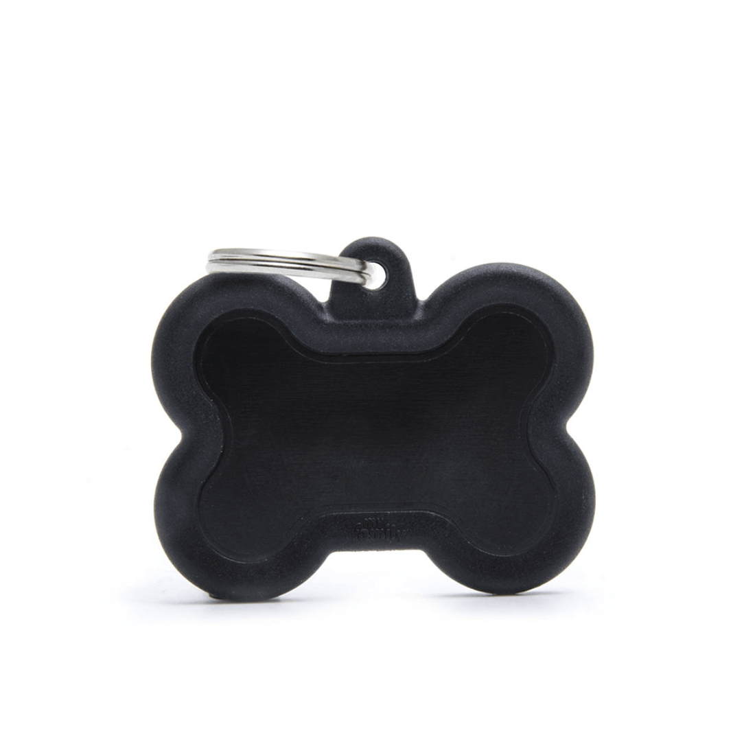 Medalion tag MyFamily Os Negru Rubber 74229 - Animax