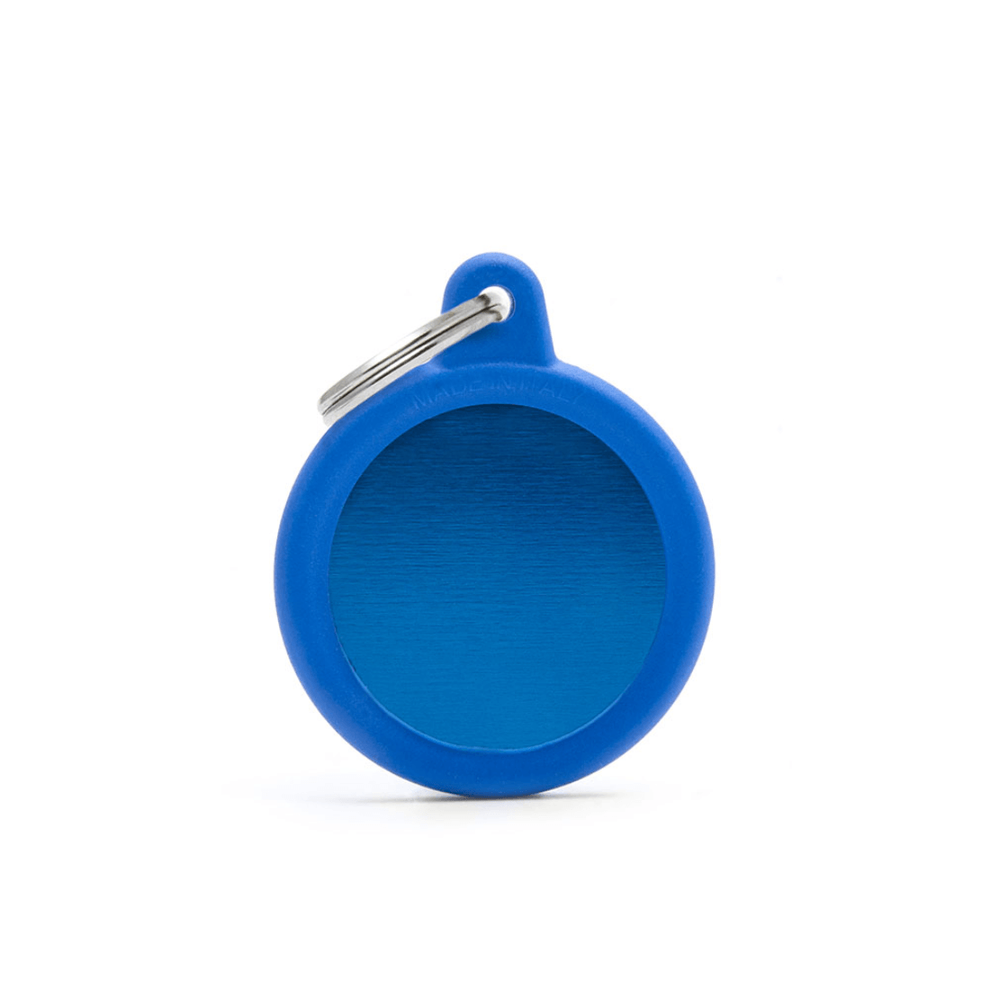 Medalion tag MyFamily Rotund Blue Rubber 74403 - Animax