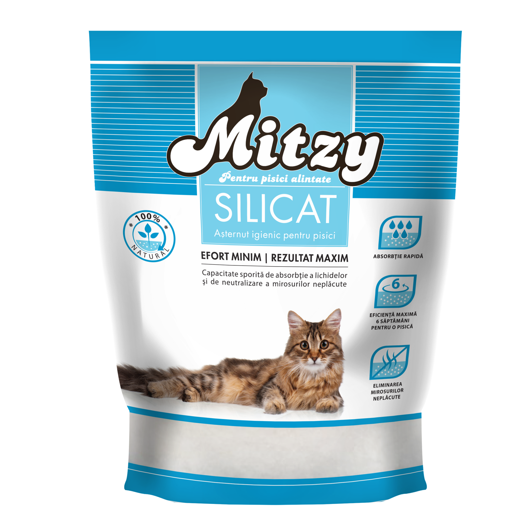 Nisip pentru litiera Mitzy 3.8 L - Animax