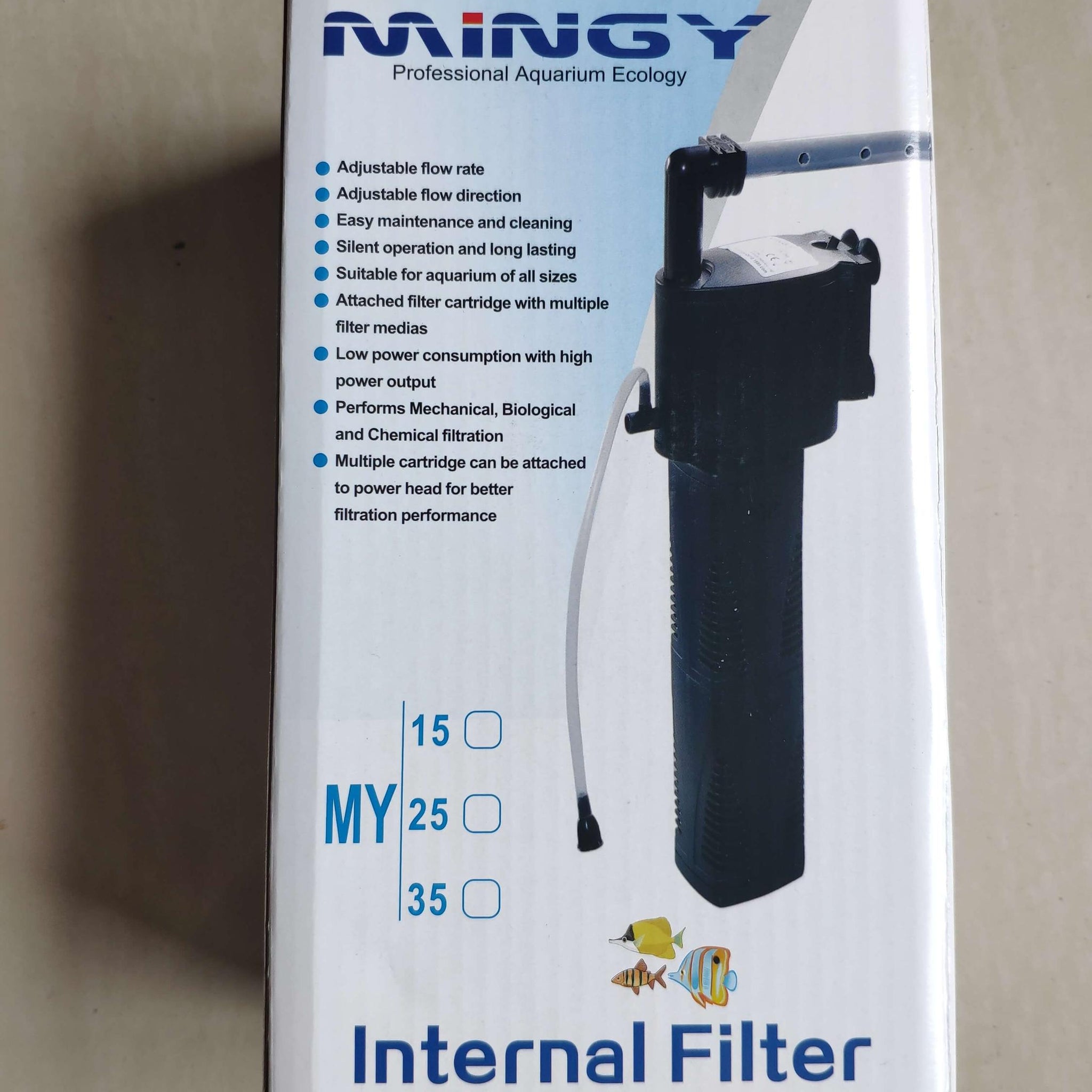 Filtru intern pentru acvariu Nubios 15W 1000L-H MY-15 - Animax