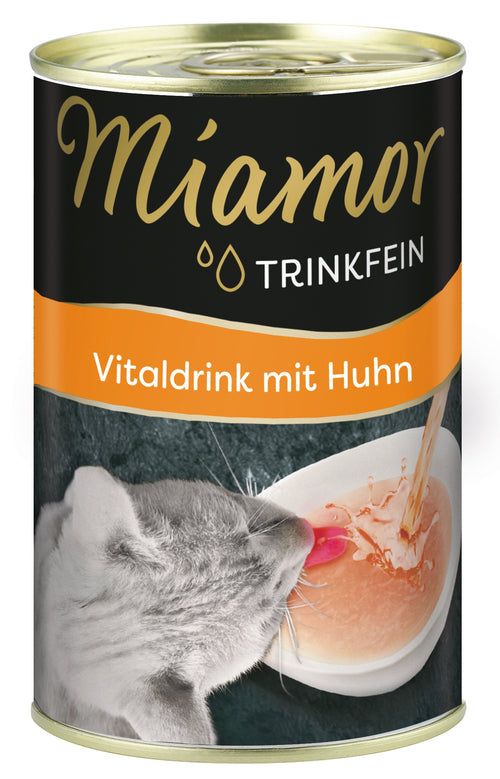 Hrana umeda pentru pisici Miamor Vital Drink cu pui 135 ml - Animax