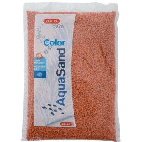 Nisip pentru acvariu Orange Savana 1kg - Animax