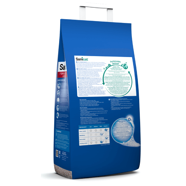 Nisip pentru litiera Sanicat 7Days Aloe 4L - Animax