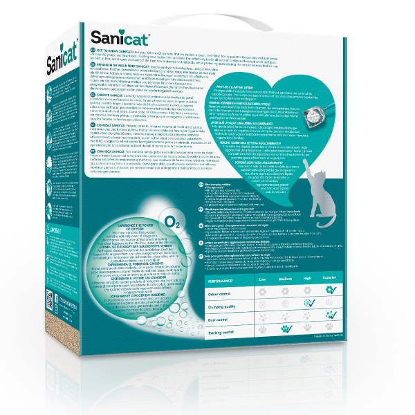 Nisip pentru litiera Sanicat Active Gold Argan 6L - Animax