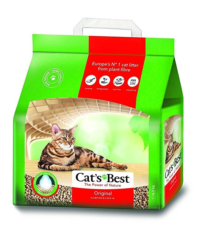 Nisip pentru litiera Cat's Best Oko Plus 10 L - Animax