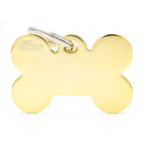 Medalion tag MyFamily Os Alama Gold S - Animax