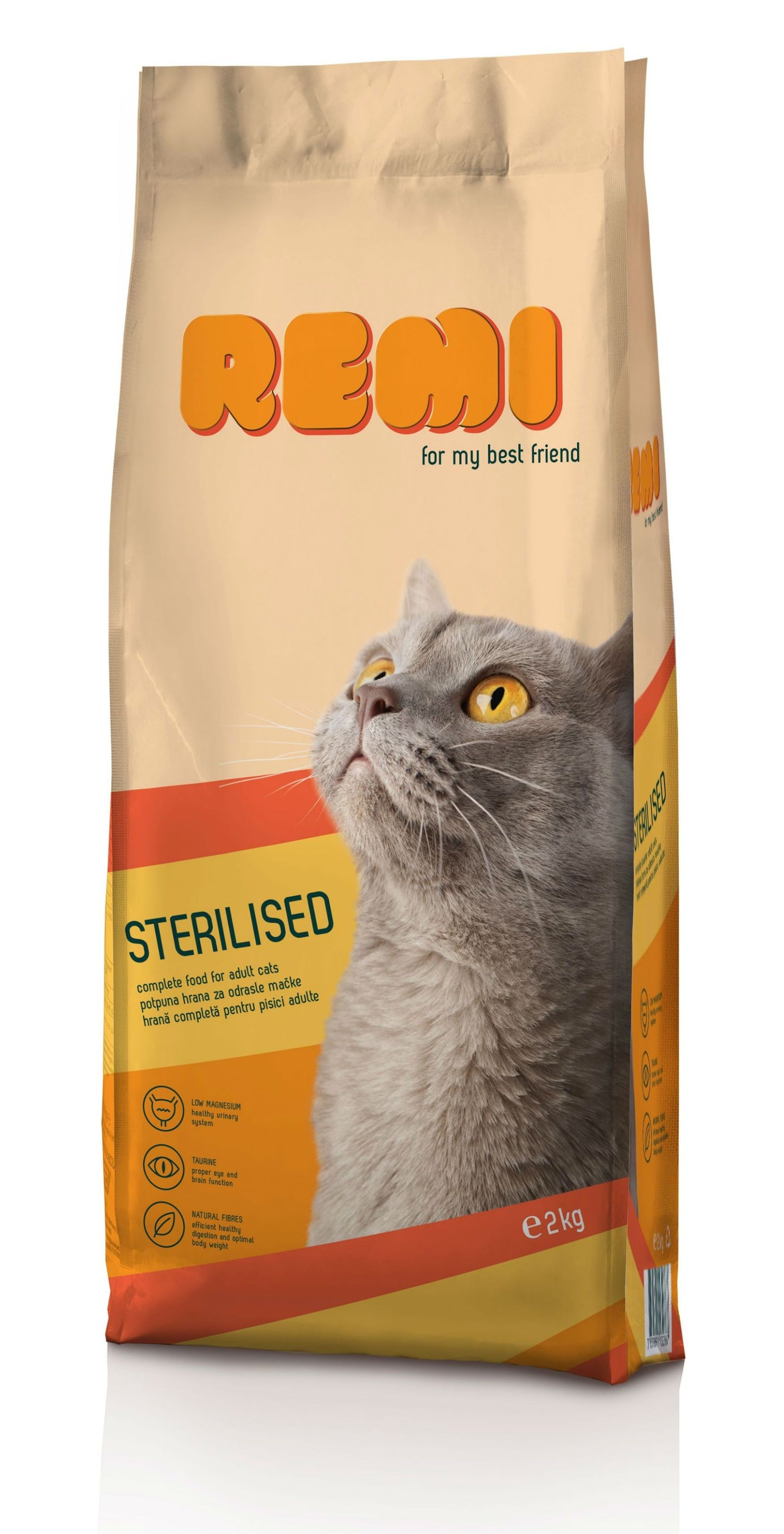 Hrana uscata pentru pisici Remi Sterilizat 2Kg - Animax