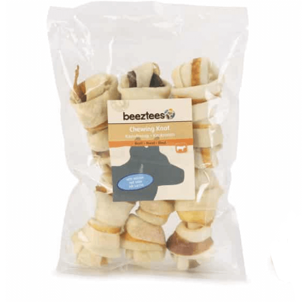 Recompensa pentru caini Beeztees Os Alb Innodat cu Somon 6X25gr - Animax