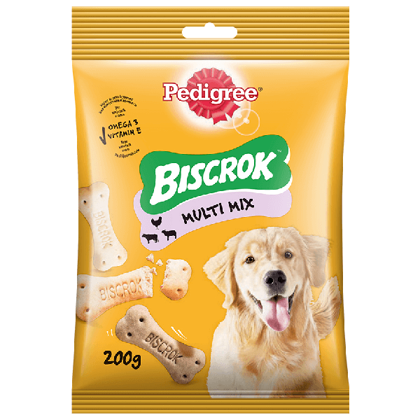 Recompensa pentru caini Pedigree Biscrok Multi 200g - Animax