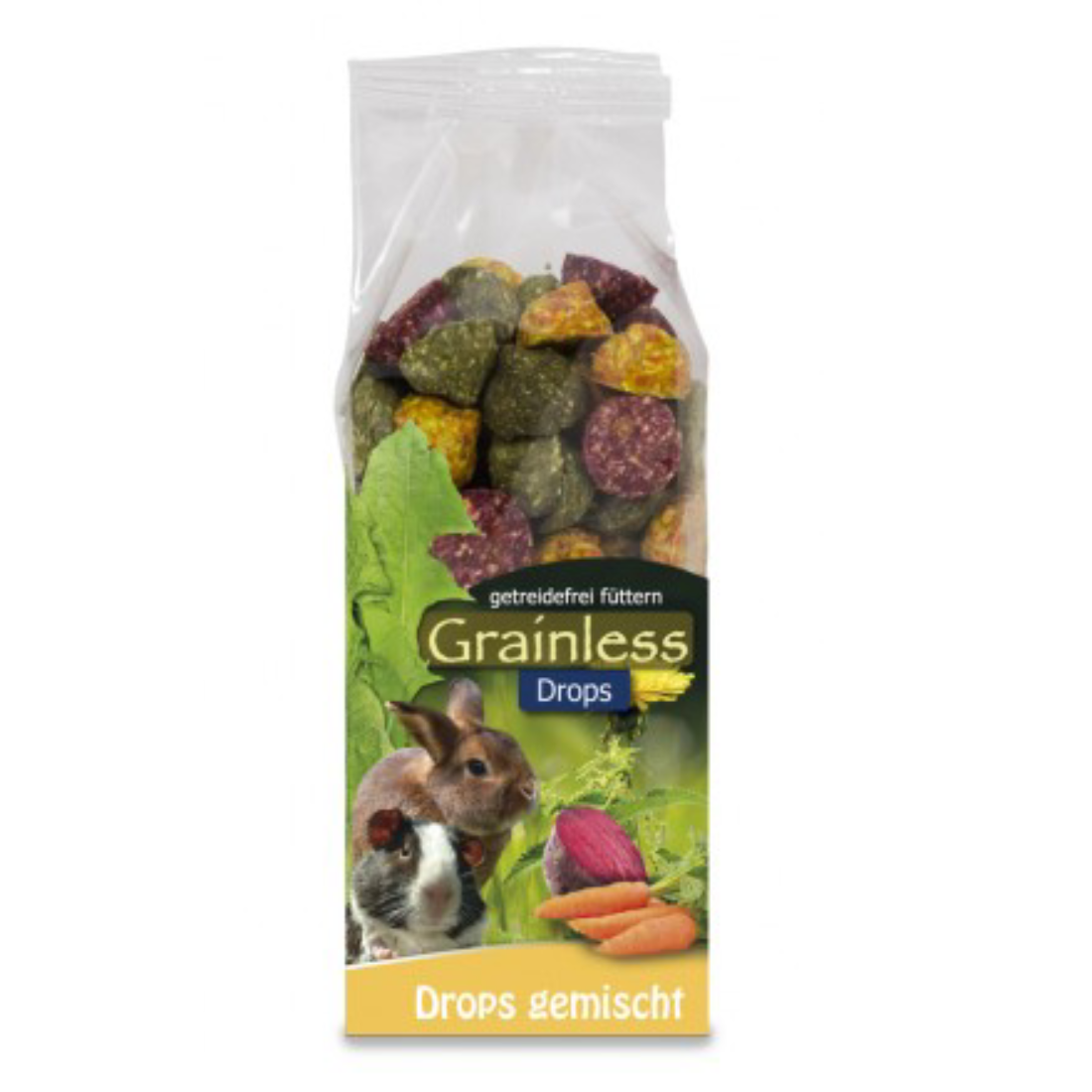 Recompensa pentru rozatoare JR SNACK DROPS MIX 140g - Animax