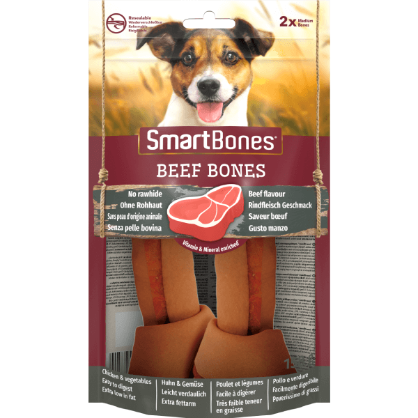 Recompense pentru caini SmartBones Medium Vita 2buc 158g - Animax